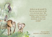 Geboorte dieren in jungle 2