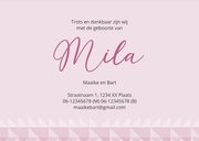 Geboorte identiteitskaart  meisje 3