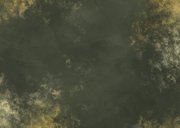 Geboortekaartje goudkleurige poeder groene waterverf Achterkant