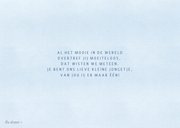 Geboortekaartje jongetje: Olifantje plukt bloem 2