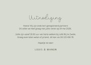 Geregistreerd partnerschap eucalyptus fotocollage 3