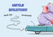 Geslaagd kaart voor iemand die zijn rijbewijs heeft gehaald 3