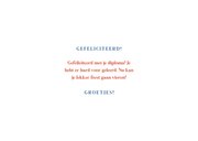 Geslaagd kaart woohoo typografisch 3