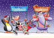Grappige kerstkaart met diverse dieren in 2027 2