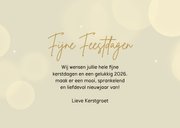 Grappige kerstkaart met foto en sneeuwpop 3