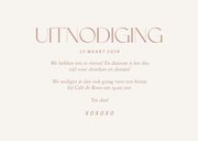 Grappige uitnodiging voor een feestje drankjes en dansjes 3