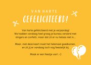 Grappige verjaardagskaart collega met uitknipconfetti 3