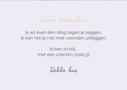 Grappige wenskaart met twee kussende boomer hondjes 3