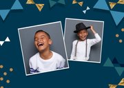 Groeifeest felicitatie confetti strikjes goud 2