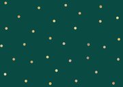 Groene glitter kerstkaart met grote 2026 zakelijk Achterkant