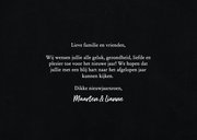 Hippe fotokaart in kerstsfeer met happy new year 2027 3