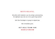 Hippe zakelijke kerstkaart ICT met kerstman in tekens 3