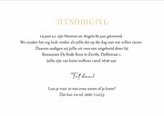 Jubileumfeest 60 jaar krijt ballonnen goud foto hartjes 3