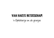 Kaart met 3 opkikkertje oranje vensters voor de zieke 3