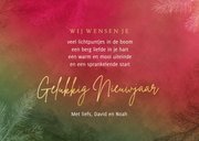 Kerst liefdevolle groet hart lampjes 3