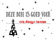 Kerst tegoedbon handlettering kerstbomen 3