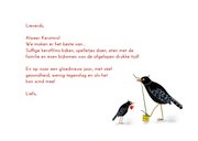 Kerst - vogels met kerstkadootjes 3