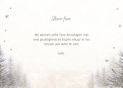 Kerst winter bos 3