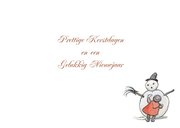 Kerstkaart - Anton Pieck winterlandschap 3