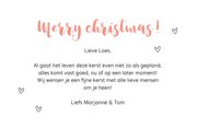 Kerstkaart - Een dikke kerstkus voor jou 3