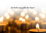 Kerstkaart - een lichtje tijdens de kerst 3