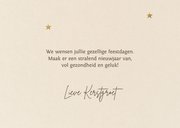 Kerstkaart foto met 2026 in goud 3