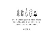 Kerstkaart hoe fijn kan kerstmis zijn 3