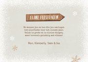 Kerstkaart houten kerstboom hout foto sneeuw kerst 3