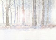 Kerstkaart in de oldtimer Achterkant