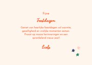 Kerstkaart Kerst Letters 3