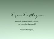 Kerstkaart kerstboom met foto en lichtjes 3