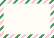 Kerstkaart met liefs vanaf de Noordpool Achterkant