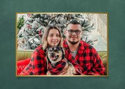 Kerstkaart waardebon met kersttakjes - als kerstcadeau 2