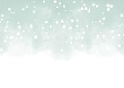 Kerstkaart Warm Wishes fotocollage met waterverf en sneeuw Achterkant
