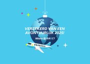 Kerstkaart we wensen je een sky-high 2026 2