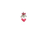 Kerstkaarten liefde verklaren met kerst Achterkant