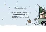 Kerstverhuiskaart pick-up 3