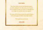 Klassieke waardebon bedankt met kerstballen 3