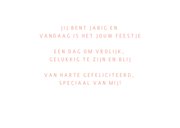 KNGF geleidehond verjaardagskaart hieperdepiep hoera 3