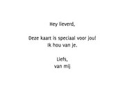 Leuke liefdeskaart definitie 3