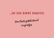 Leuke verjaardagskaart met 2 kussende olifanten 2