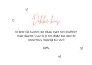 Liefde kaart - Dikke kus door de brievenbus II 3