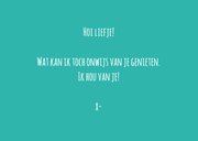 Liefde kaart jij bent VET lekker! 3