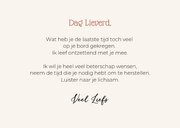 Lieve beterschapskaart liggend hondje met zielig kopje 3