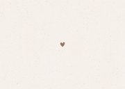 Minimalistische beige trouwkaart met grote datum Achterkant