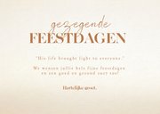 Moderne christelijke kerstkaart 3 wijzen op kamelen met ster 3
