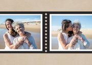 Moederdag tegoedbon ticket beige en zwart met datum 2