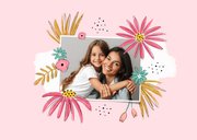 Moederdagkaart bloemen fijne moederdag lieve mama 2