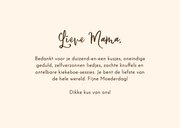 Moederdagkaart lieve muis en twee babymuisjes met bloem 3