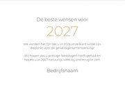 Nieuwjaarskaart bedankt zakelijk vuurwerk sterren goud 3